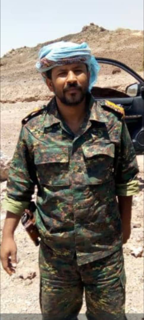 قيادة اللواء الثاني دعم واسناد تعزي في وفاة قائد قطاع الحزام الأمني في دثينة