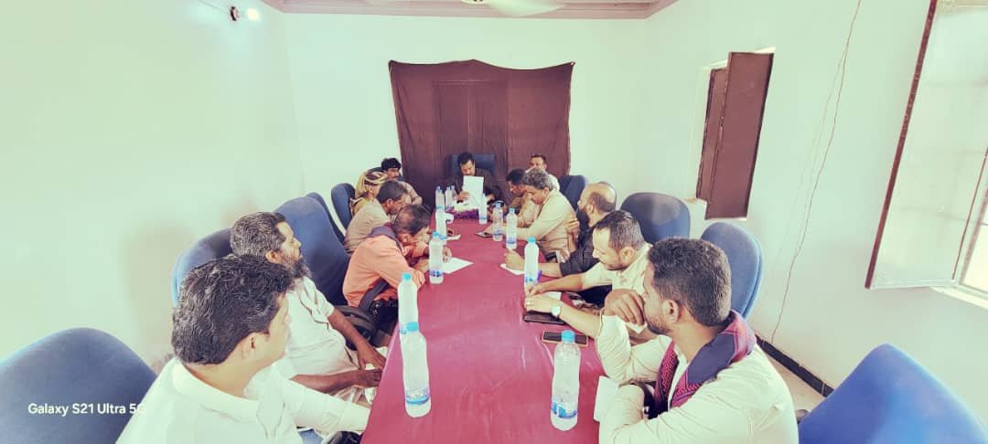 تنفيذي رضوم يعقد دورته الإعتيادية ويشيد بنجاح حملة التحصين الأولى لمرض شلل الأطفال بالمديرية