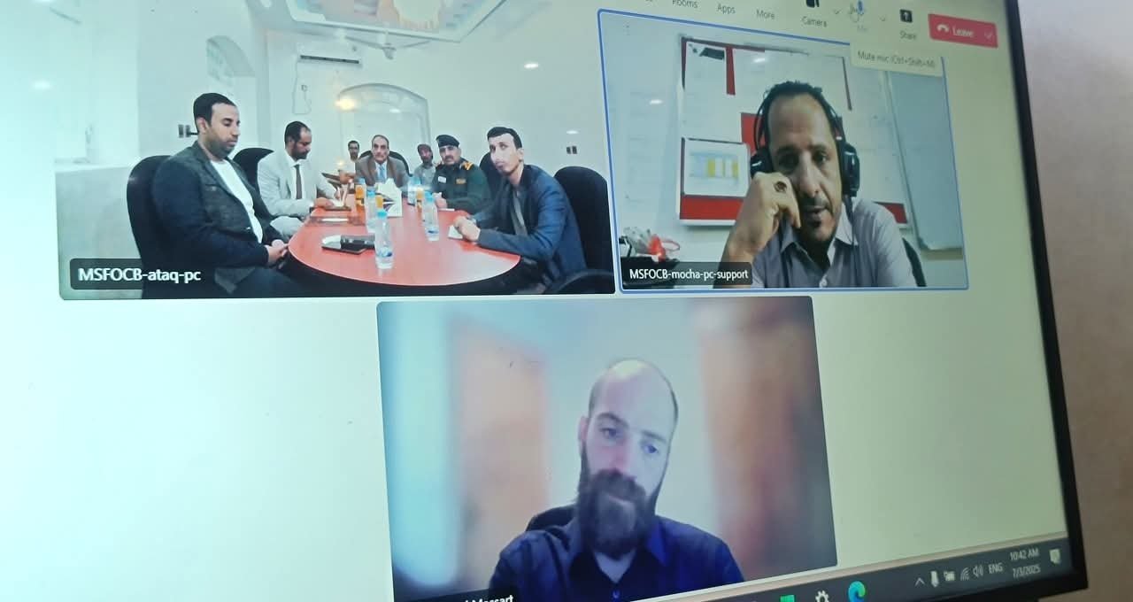 السلطة المحلية بشبوة تشيد بجهود منظمة أطباء بلا حدود ودعمها المتواصل للقطاع الصحي