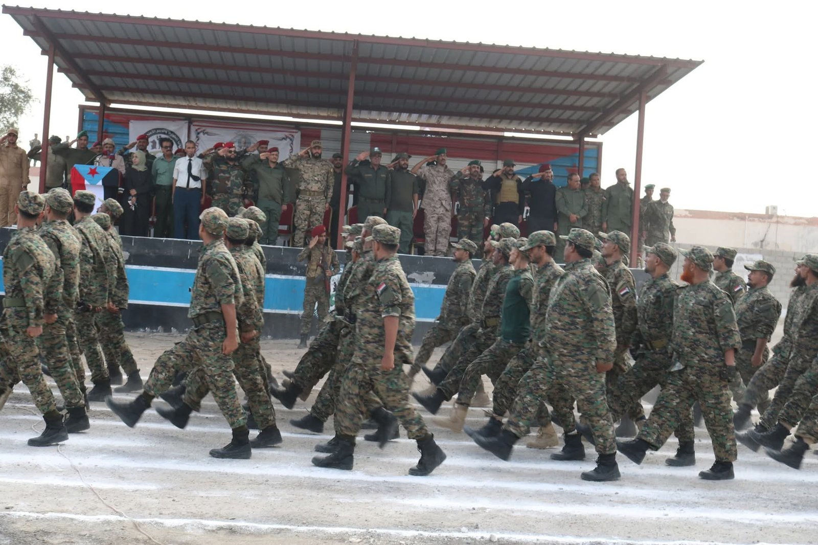 أمن العاصمة عدن يدشّن المرحلة الثانية من العام التدريبي والمعنوي 2025