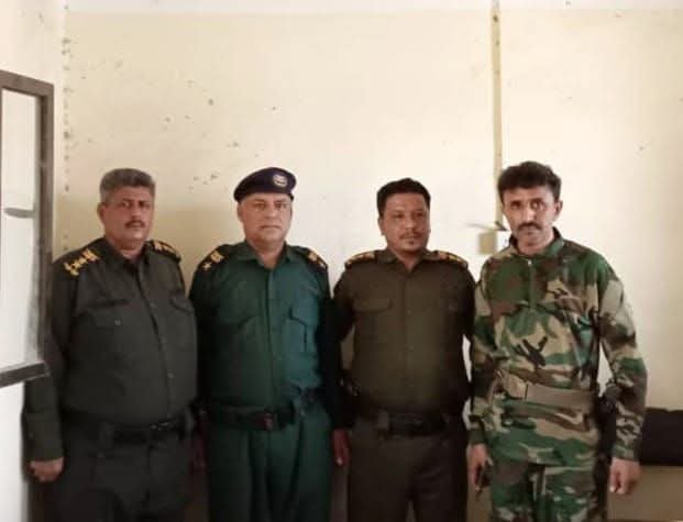 إستلام وتسليم إدارة أمن مديرية لودر بين العوسجي والدماني بحضور قيادات أمنية