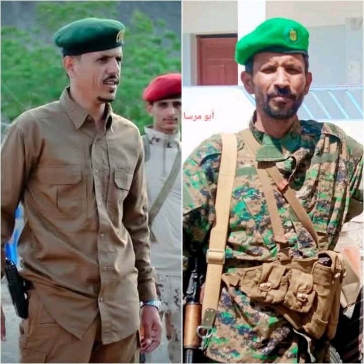 قائد الوية الدعم والأسناد أبين يعزي في وفاة قائد الحزام الأمني قطاع دثينة