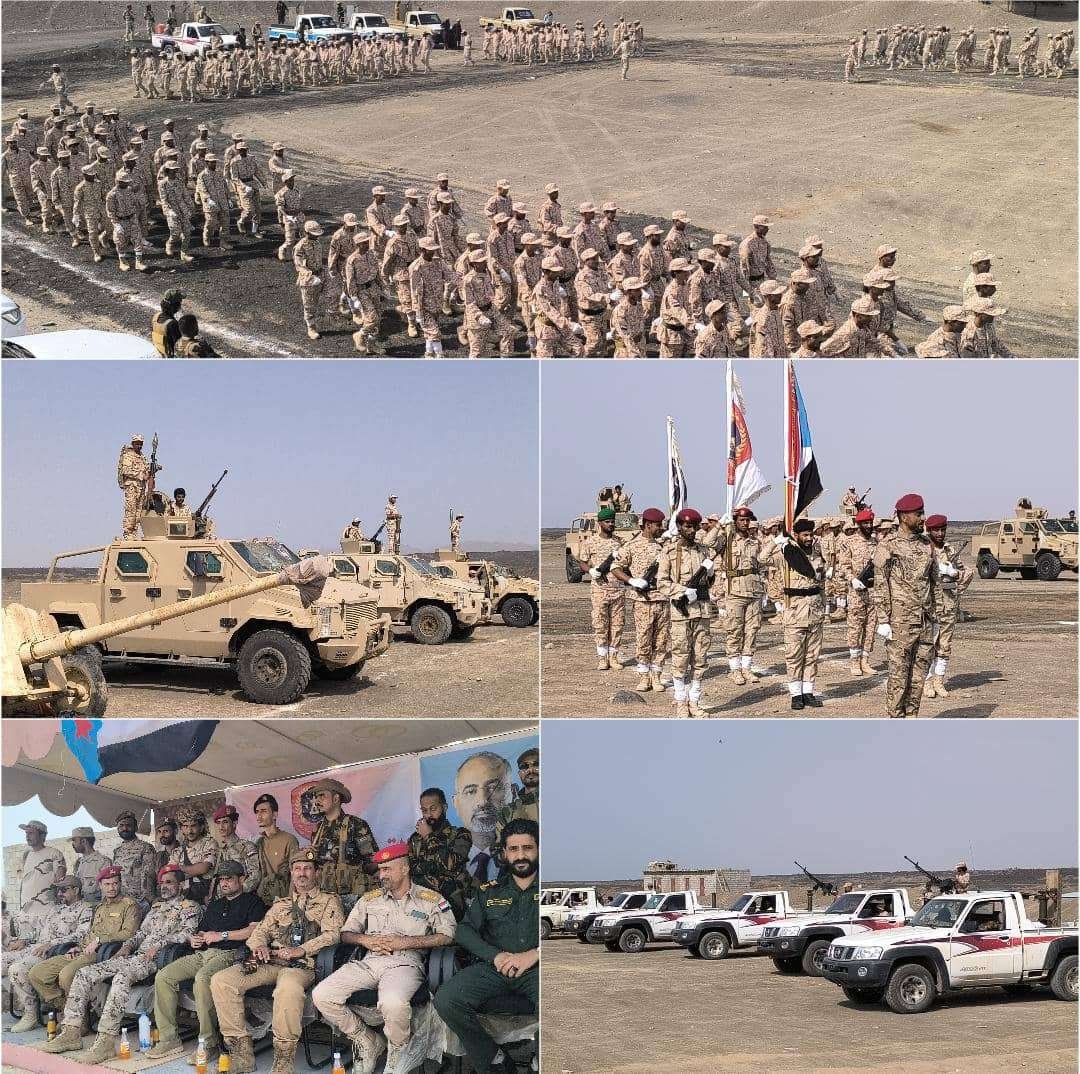 عرض عسكري مهيب لوحدات اللواء الثاني دعم وإسناد يجسد الجاهزية القتالية العالية