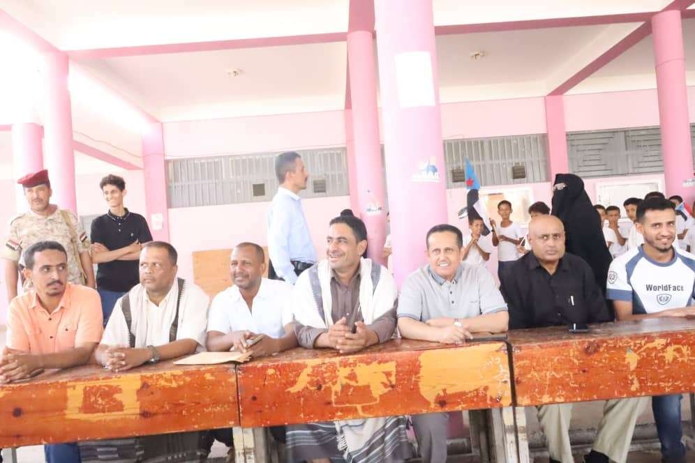 انتقالي لحج يدشن المخيم الصيفي الأول في مدارس مديرية الحوطة