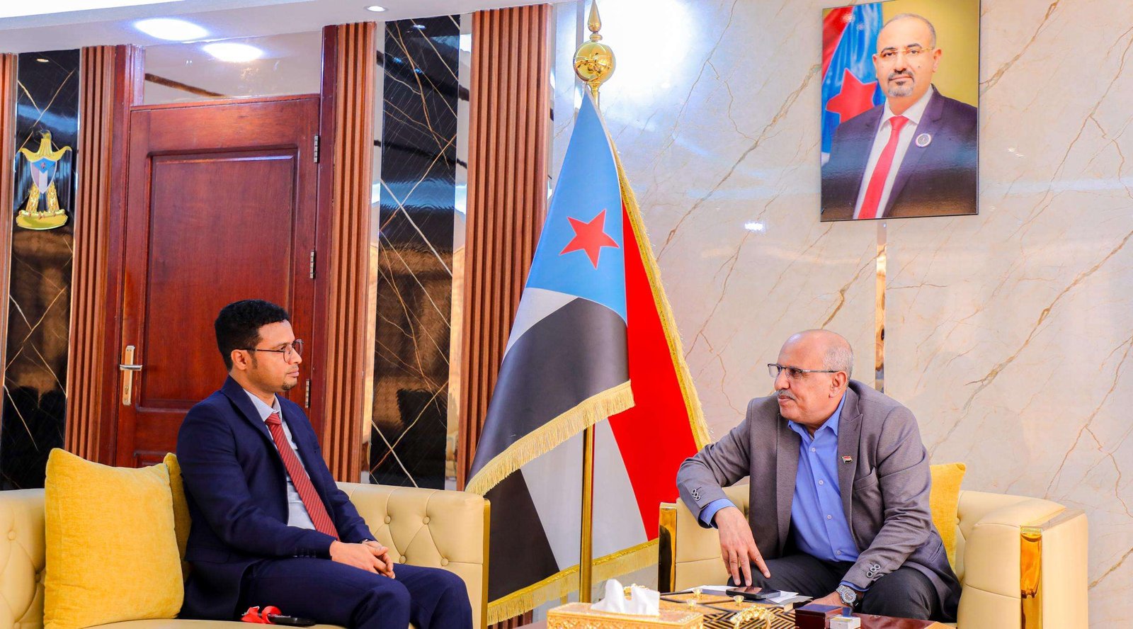 الكثيري يطّلع على نشاط مكتب وزارة الشباب والرياضة في وادي حضرموت