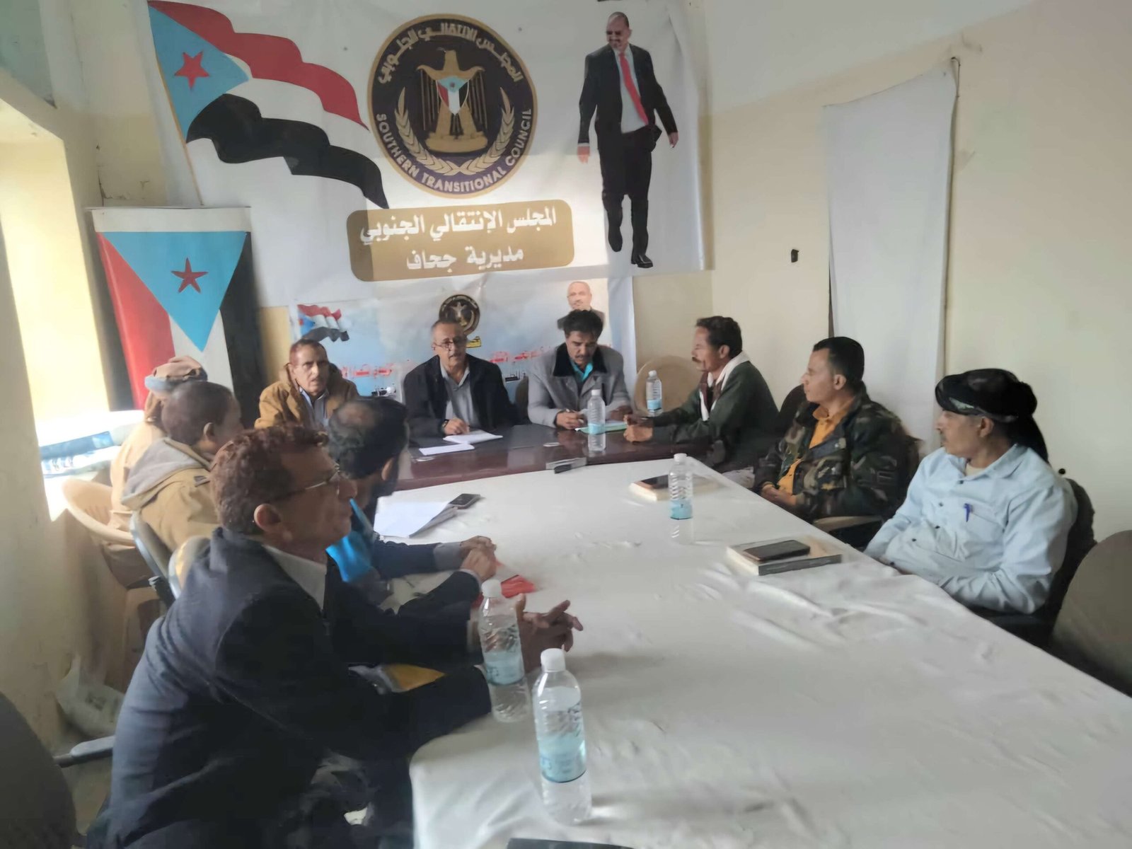 تنفيذية انتقالي جحاف تناقش الأنشطة المزمع تنفيذها خلال الفترة القادمة