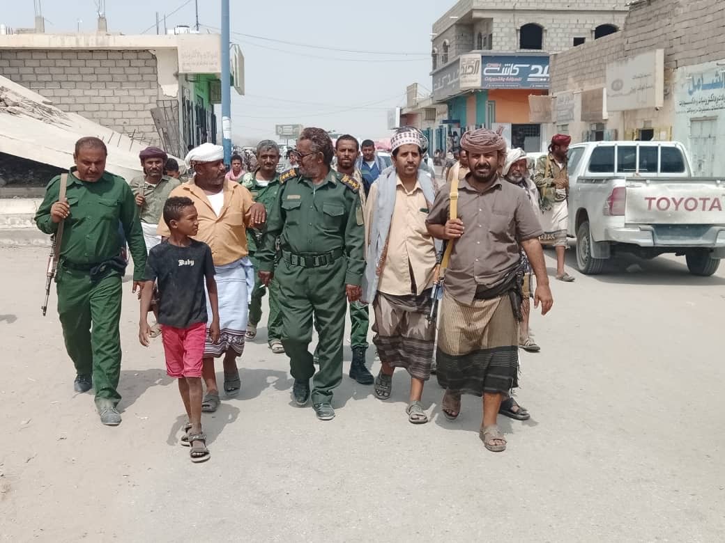 حملة ميدانية لمراقبة الأسعار في سوق نصاب بشبوة