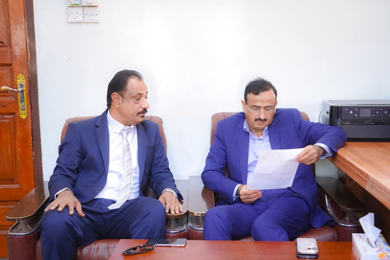 المحافظ بن الوزير يطلع على مجمل الأوضاع والمتطلبات الخدمية بمديرية جردان