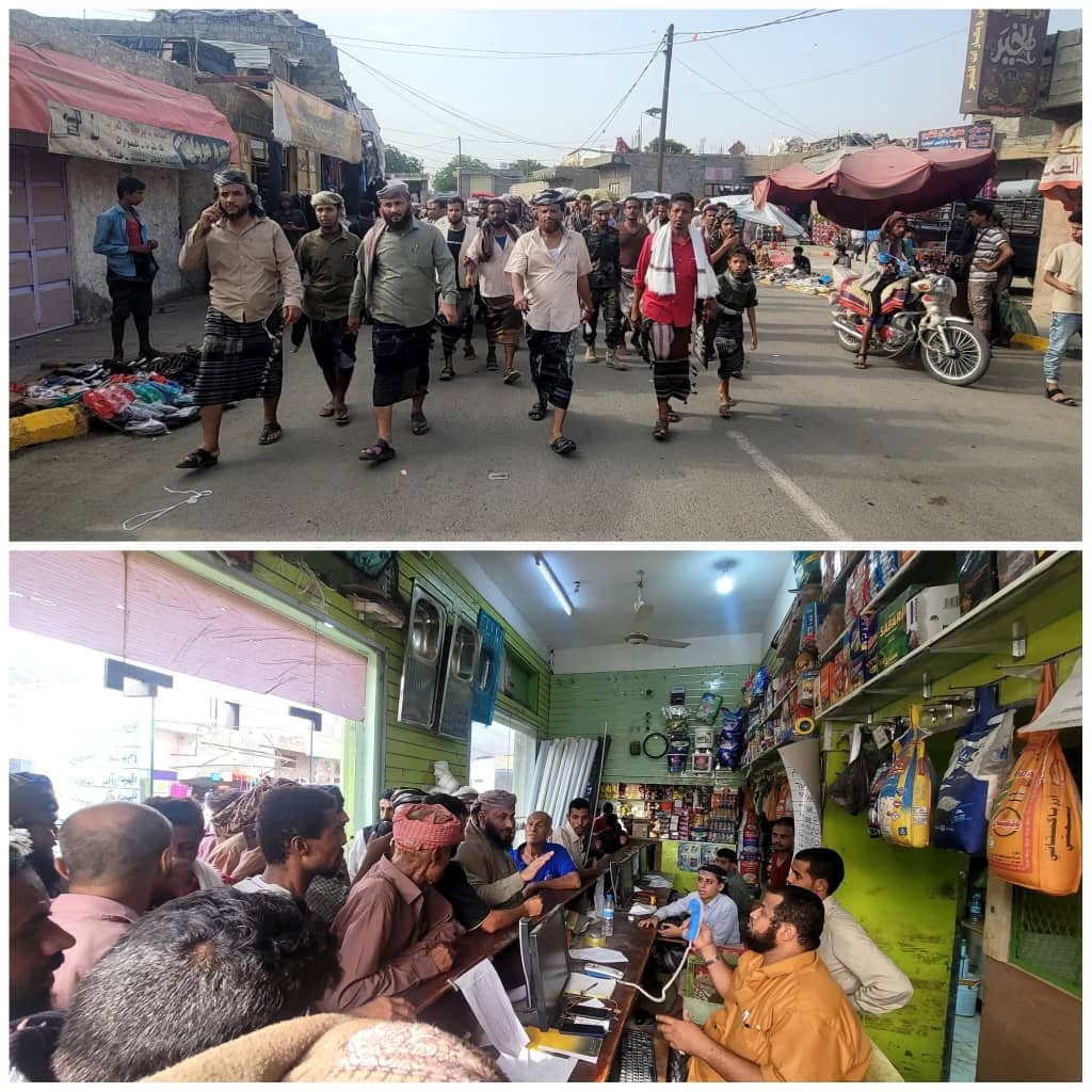 لحج.. مدير عام طور الباحة يقود حملة لمراقبة الأسعار ويتوعد المتلاعبين بقوت المواطن بأقسى العقوبات