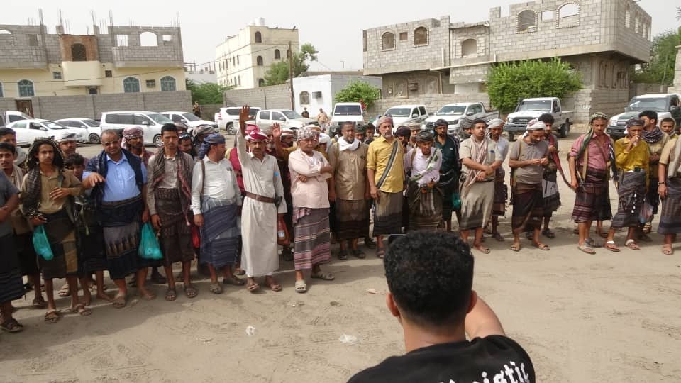 تحكيم قبلي من قبيلة المراقشة ينهي قضية تقطع لابناء الجرادمة- يافع بأبين