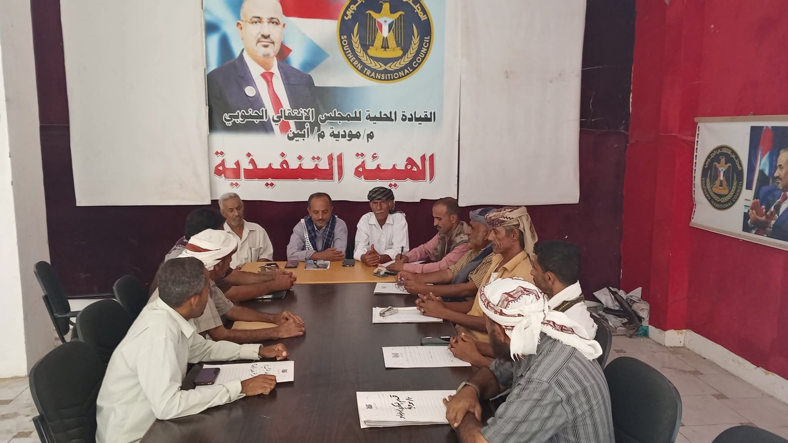 فريق التوجيه والرقابة الرئاسي يطلع على نشاط اقسام الهيئة التنفيذية لانتقالي #مودية