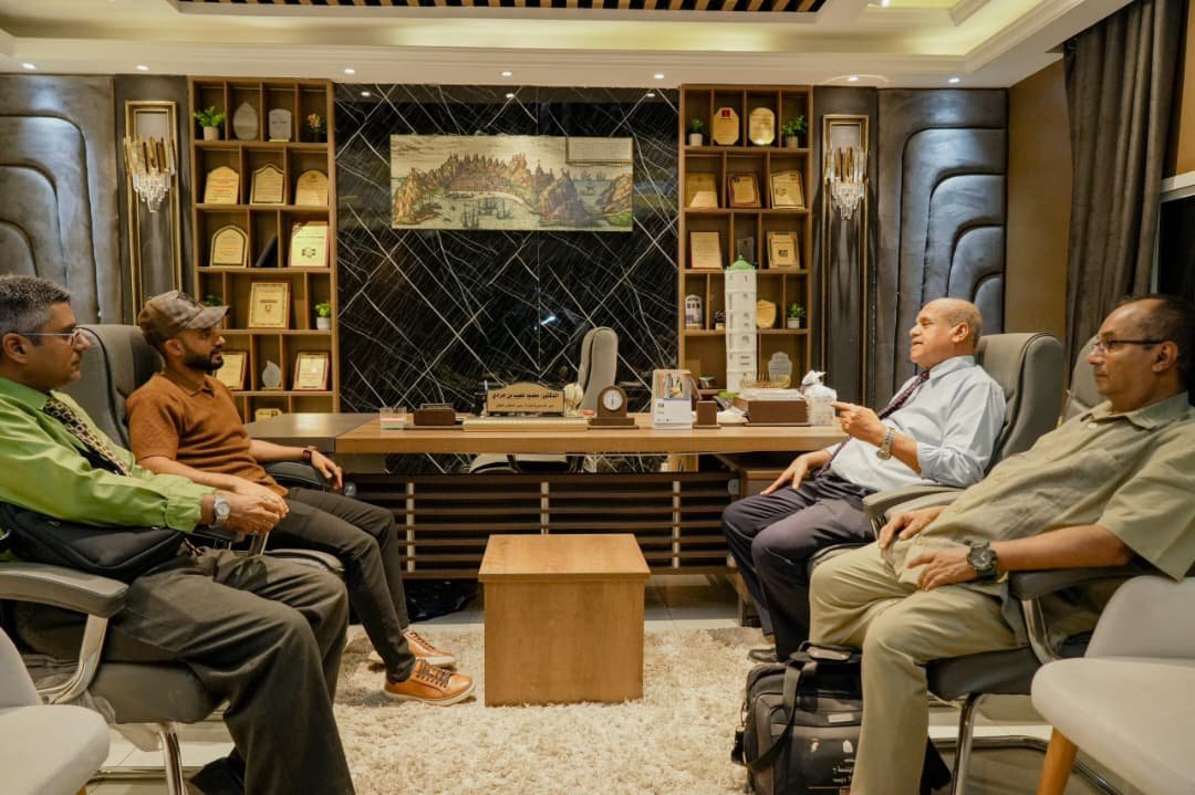 لقاء لتعزيز الشراكات بين السلطة المحلية بصيرة وكلية الهندسة بجامعة عدن