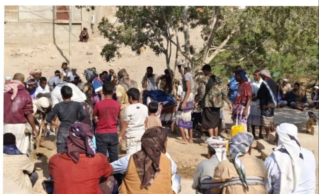 انتقالي أحور يشيّع جثمان الفقيد محمد أحمد قطيش