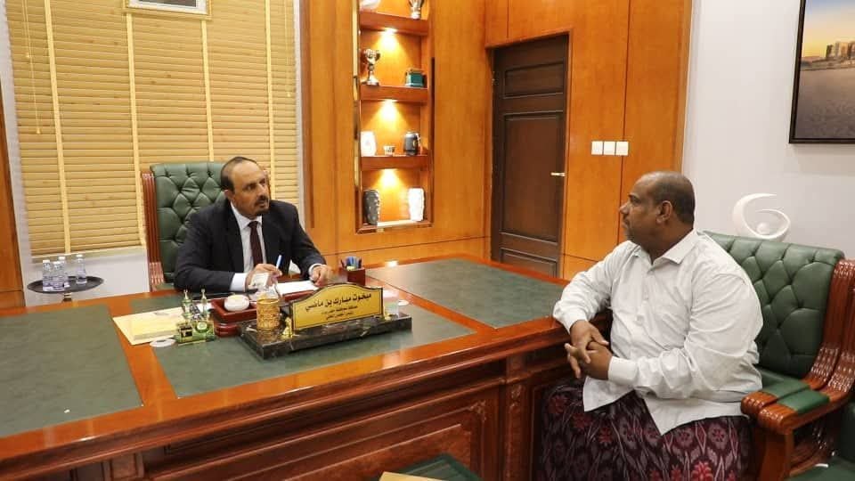 محافظ حضرموت يطلع على الأوضاع العامة لمديرية يبعث