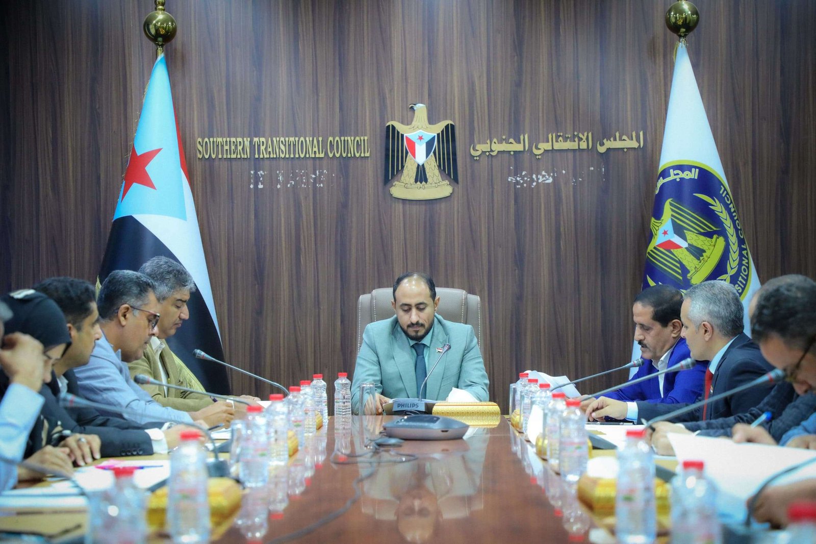 الأمانة العامة تناقش الأوضاع التي خلفها المنخفض الجوي في عدد من محافظات الجنوب