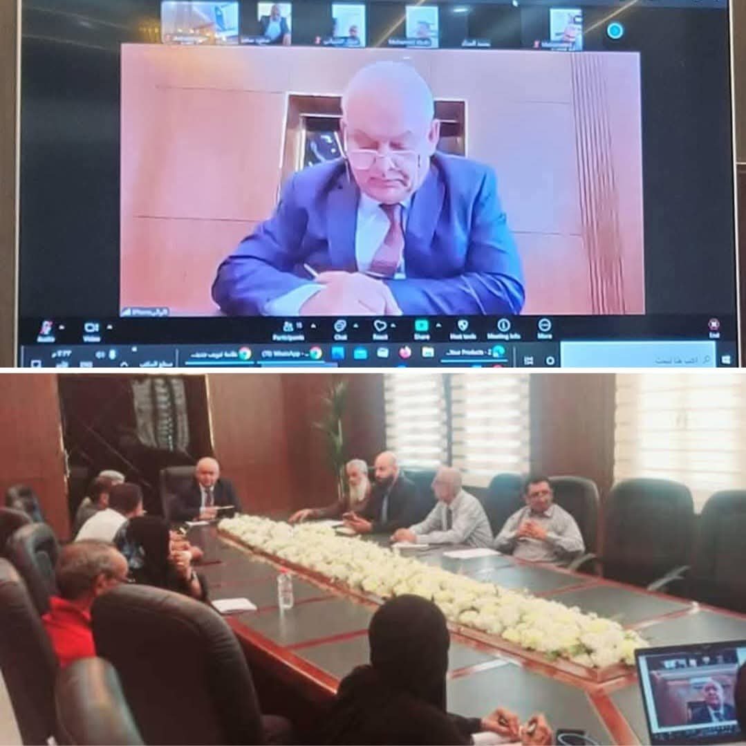 الوزير الوالي يوجّه باستكمال تنفيذ 17 ألف وظيفة معتمدة خلال اجتماع عبر الزوم مع مدراء الخدمة المدنية في المحافظات الوزير الوالي يوجّه باستكمال تنفيذ 17 ألف وظيفة معتمدة خلال اجتماع عبر الزوم مع مدراء الخدمة المدنية في المحافظات