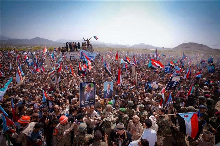 أعداء الجنوب العربي يتنفسون الصعداء عبر الذكاء الاصطناعي بتغيير هتافات جماهير مليونية الضالع