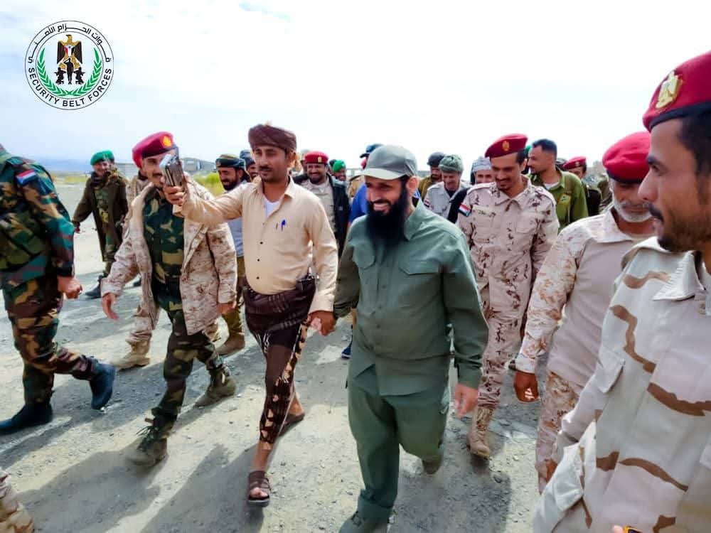 العميد الوالي يزور محور يافع القتالي ويشيد بثباته وانتصاراته