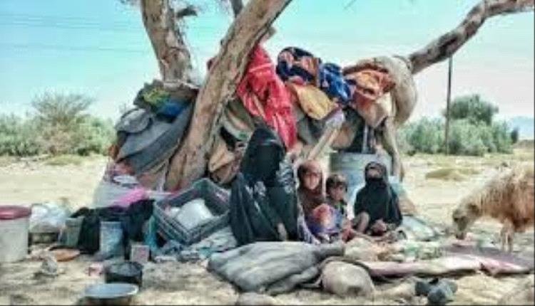 إحصائية جديدة: نزوح 34 أسرة يمنية خلال الأسبوع الماضي