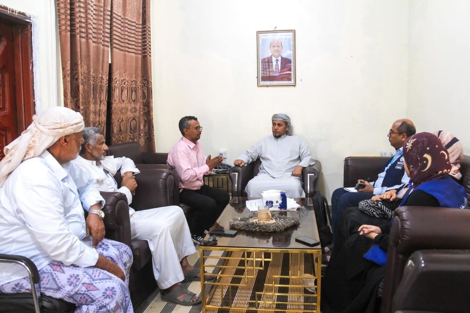 محافظ سقطرى يناقش مع وفد منظمة الصحة العالمية جهود القضاء على الملاريا