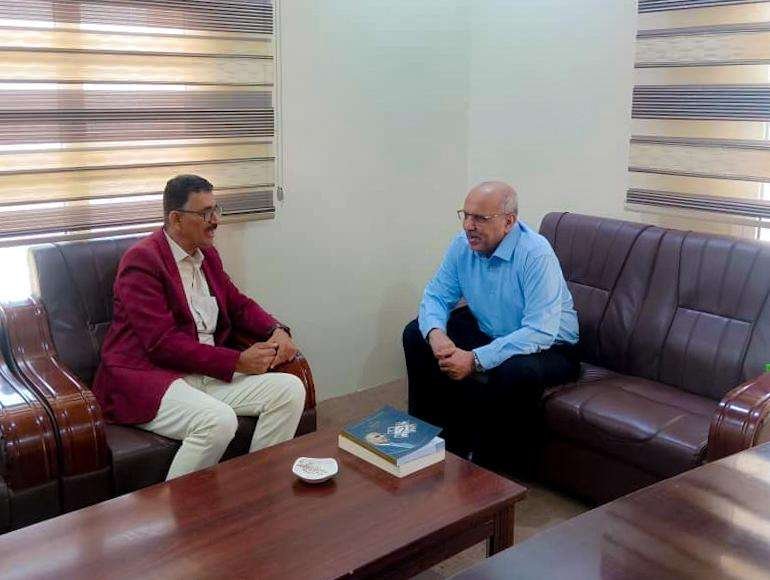 الكثيري يبحث تنسيق الجهود مع مكتب الشؤون الاجتماعية بساحل حضرموت