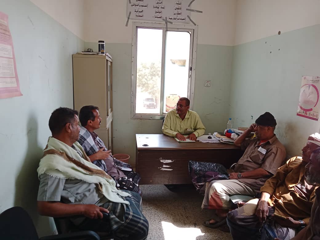 رئيس الهيئة التنفيذية للمجلس الانتقالي بمديرية طور الباحة يزور مستشفى المديرية العام ويطّلع على أبرز التحديات رئيس الهيئة التنفيذية للمجلس الانتقالي بمديرية طور الباحة يزور مستشفى المديرية العام ويطّلع على أبرز التحديات